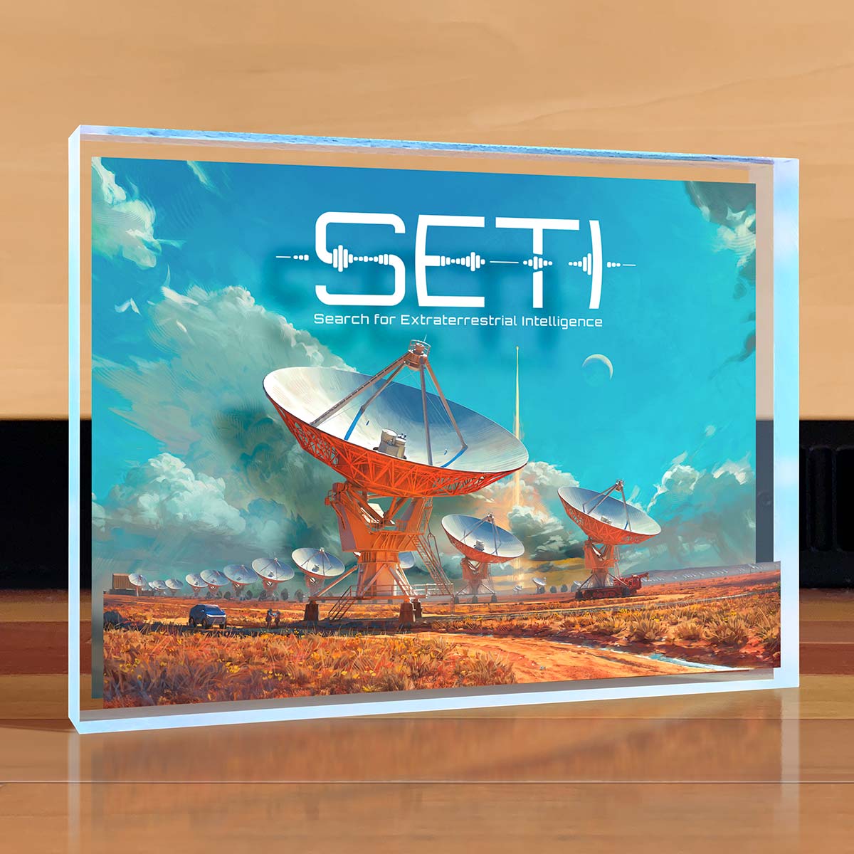 SETI: Search for Extraterrestrial Intelligence Desktop Art