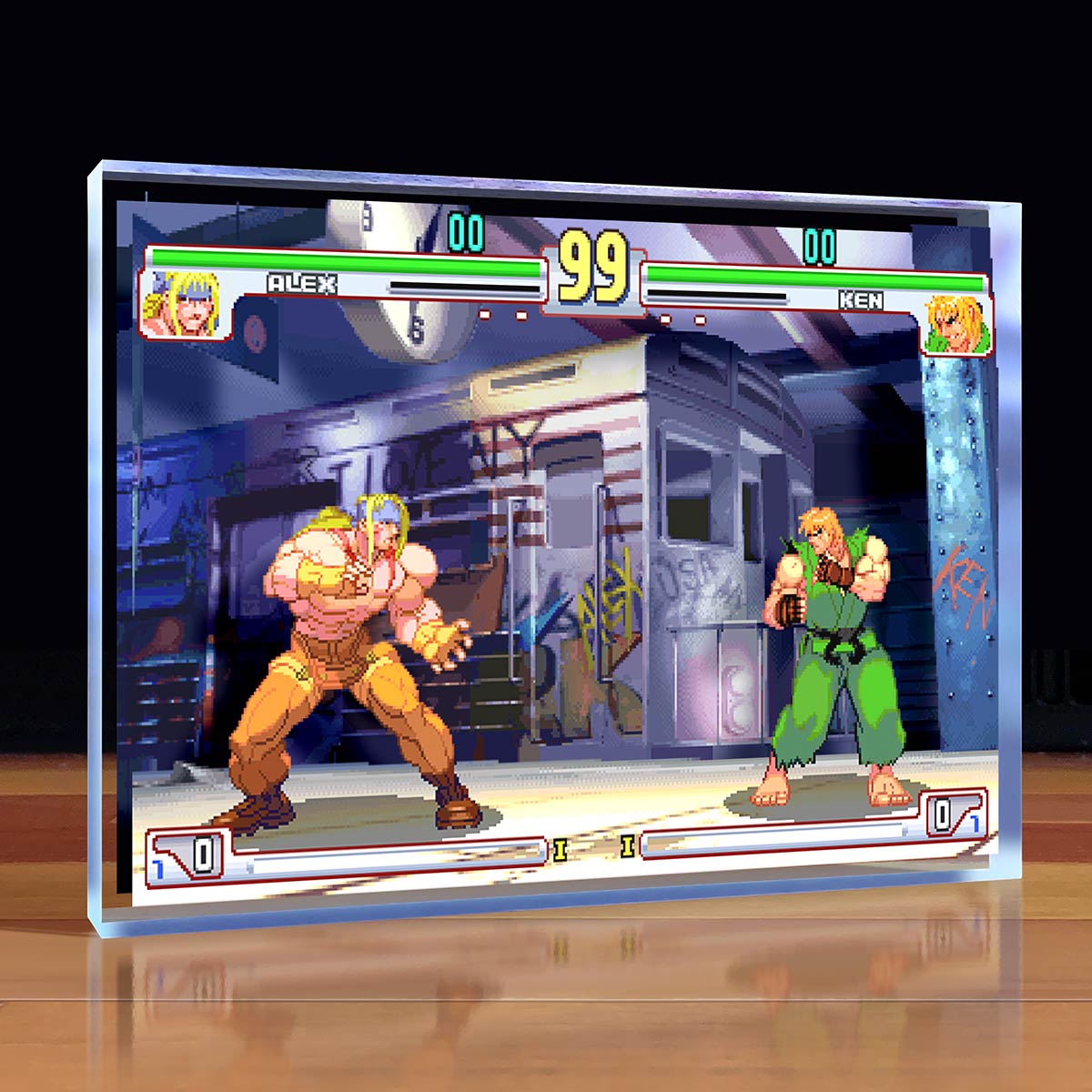 Street Fighter III : 3rd Strike - Alex vs. Ken Desktop Art
