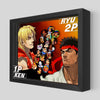 Street Fighter III : 3rd Strike - Ken vs. Ryu Select Shadowbox Art