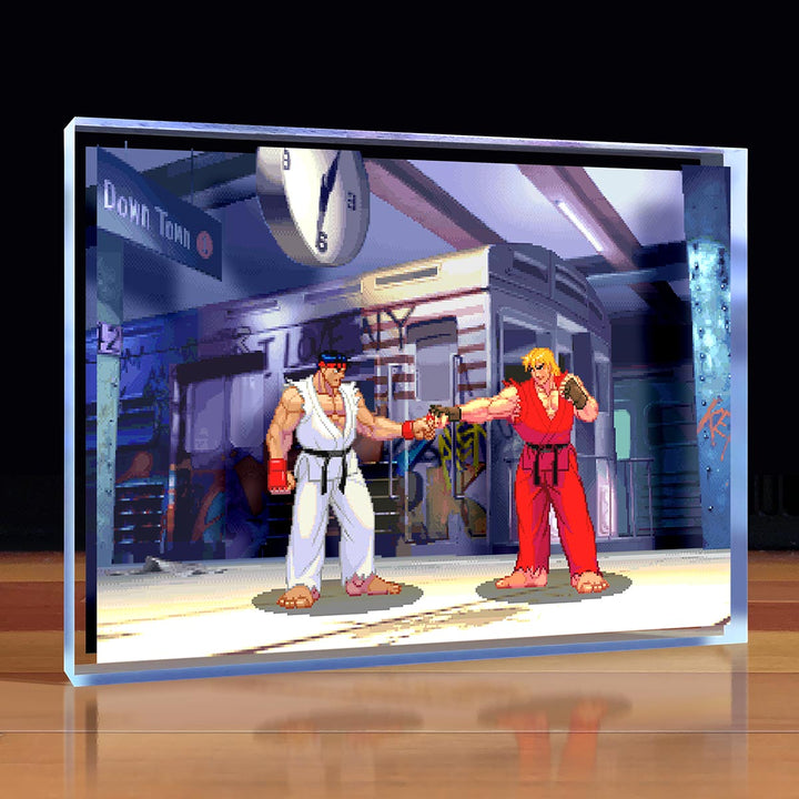 Street Fighter III : 3rd Strike - Ken vs. Ryu Fistbump Desktop Art