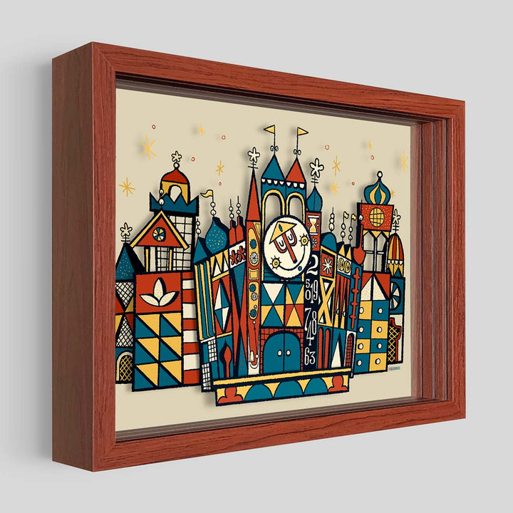 Magical World Shadowbox Art