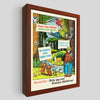 Smokey Bear Forest Shadowbox Art