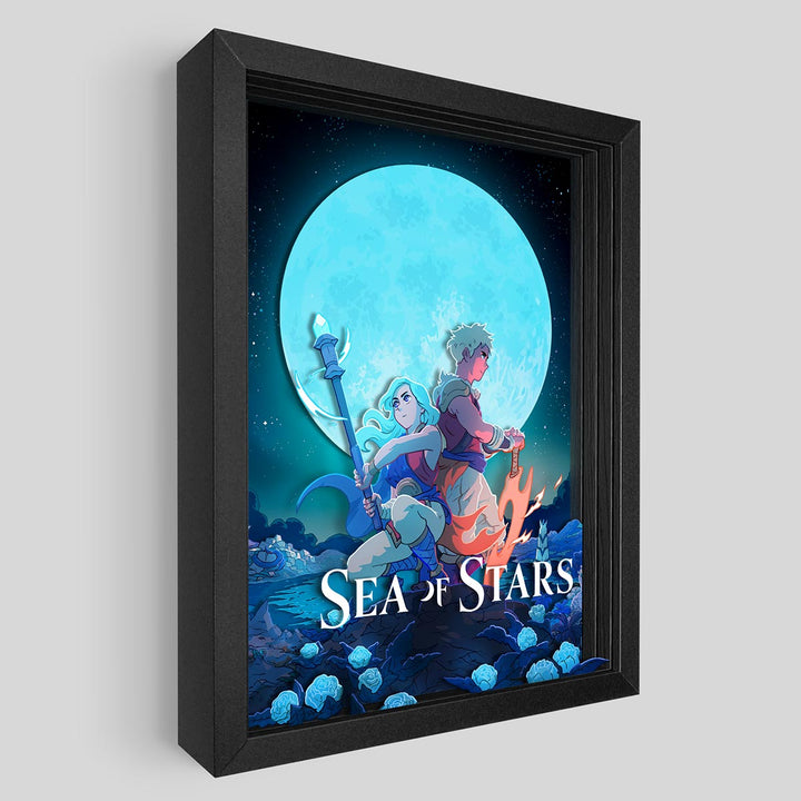 Sea of Stars Shadowbox Art