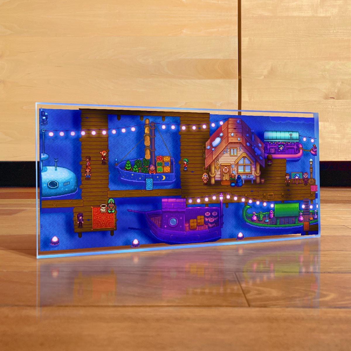 Stardew Valley Night Market Desktop Art