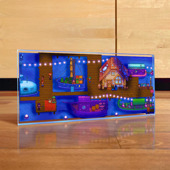 Stardew Valley Night Market Desktop Art