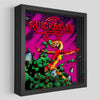 Quicksilver Pinball Shadowbox Art