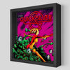 Quicksilver Pinball Shadowbox Art