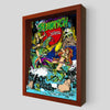 Seawitch Pinball Shadowbox Art