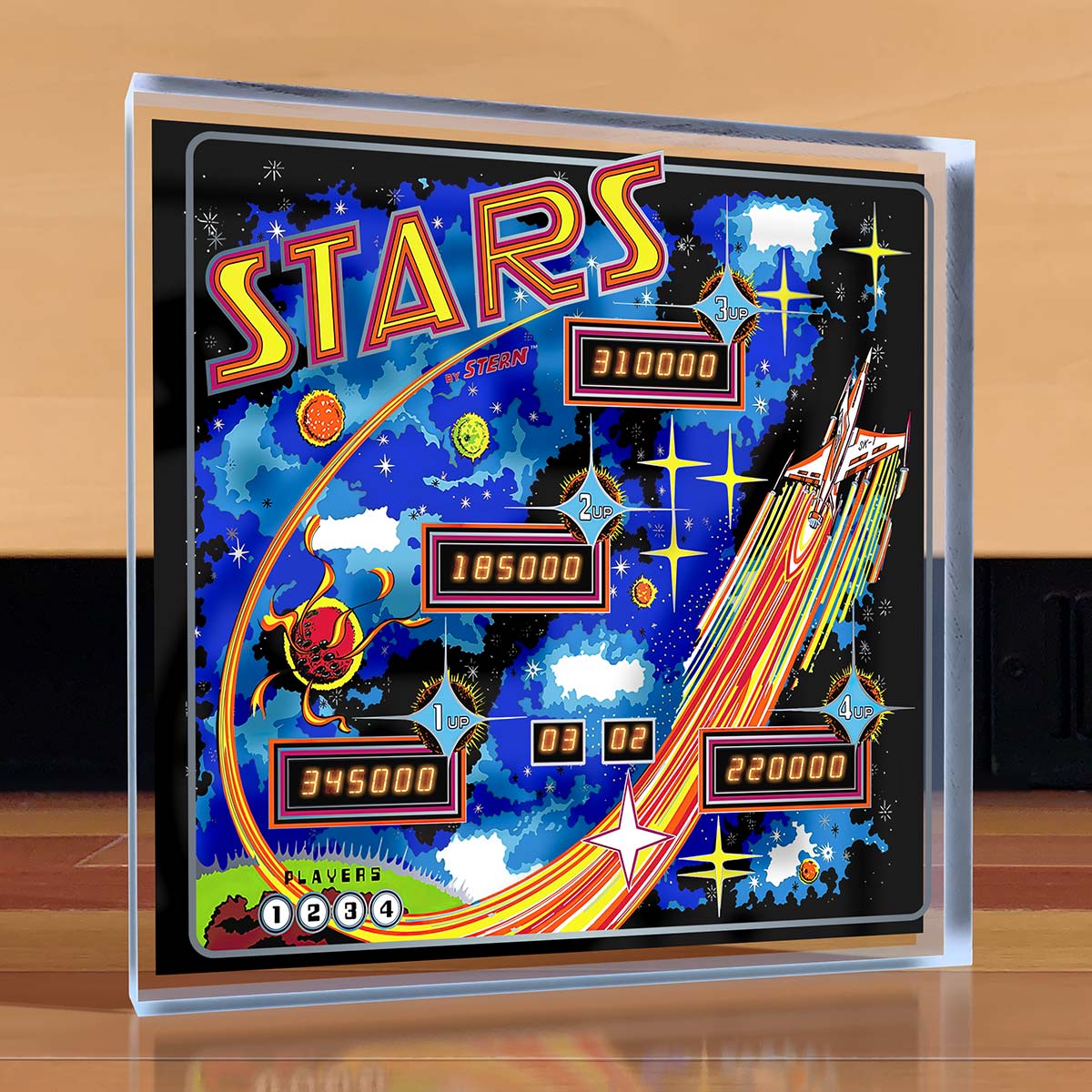 Stars Pinball Desktop Art
