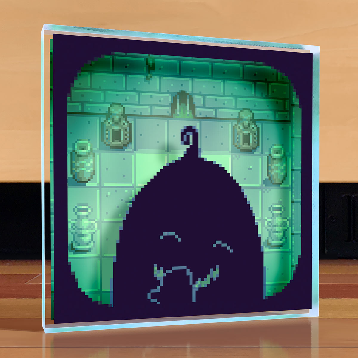 Stardew Valley Krobus Desktop Art