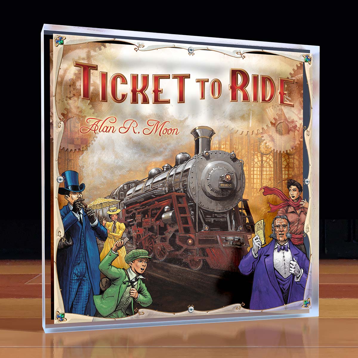 Ticket to Ride Desktop Art