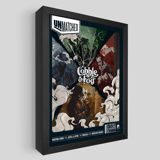 Unmatched: Cobble & Fog Shadowbox Art