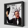 Weird Al Bad Hair Day Shadowbox Art