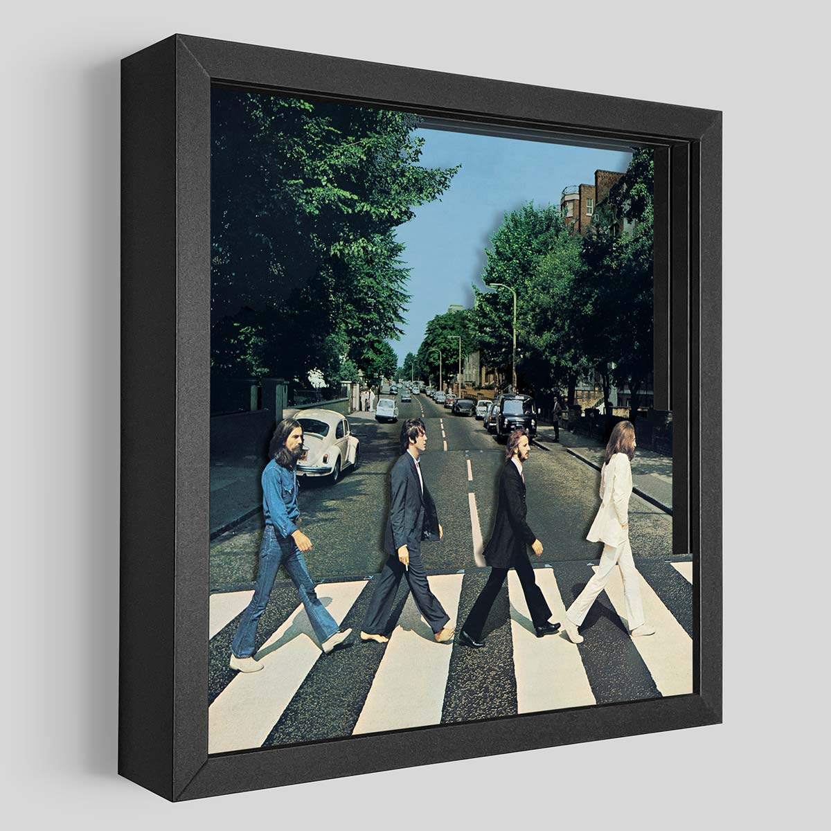 The Beatles Abbey Road Shadowbox Art | Artovision