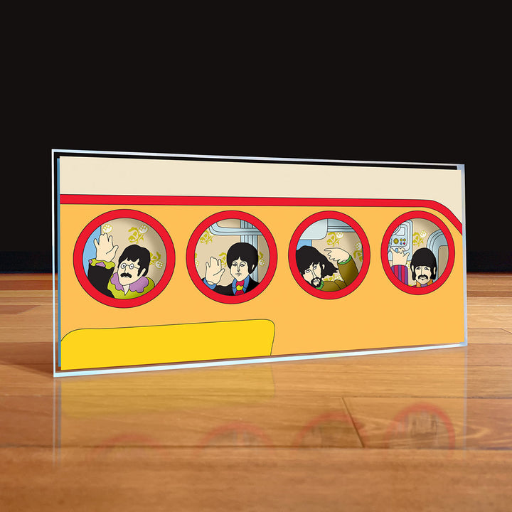 The Beatles Yellow Submarine Band Desktop Art