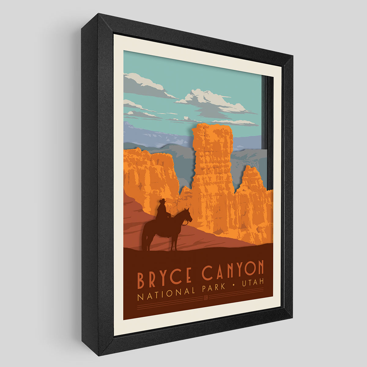 Bryce Canyon National Park Shadowbox Art