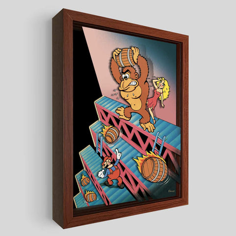 salvoサルボ作　風景画　paragon Greco The Whirlpools Shadowbox Art | Artovision