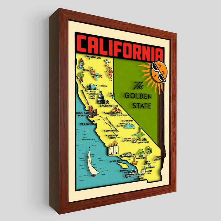 California Shadowbox Art