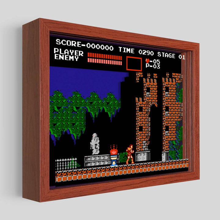 Castlevania Shadowbox Art