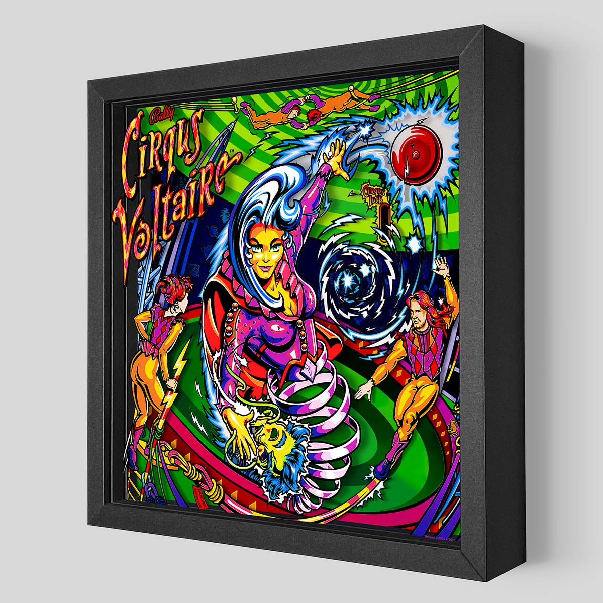 Cirqus Voltaire Shadowbox Art