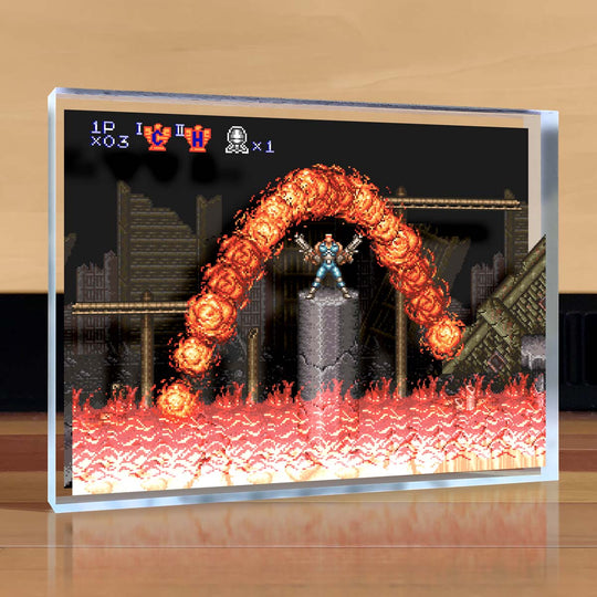 Contra III Firebow Desktop Art