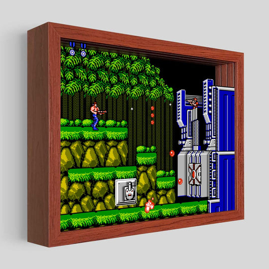 Contra Shadowbox Art