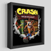 Crash Bandicoot Shadowbox Art