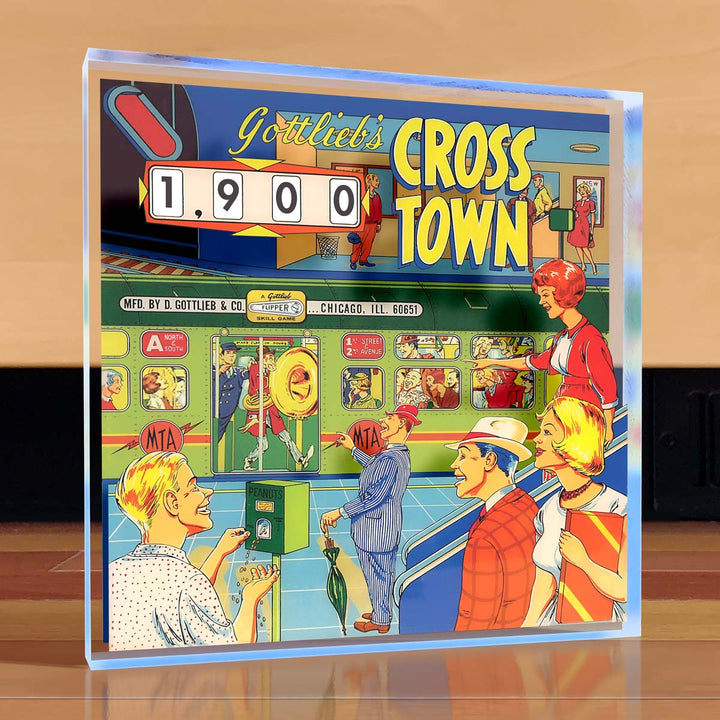 Crosstown Pinball Desktop Art