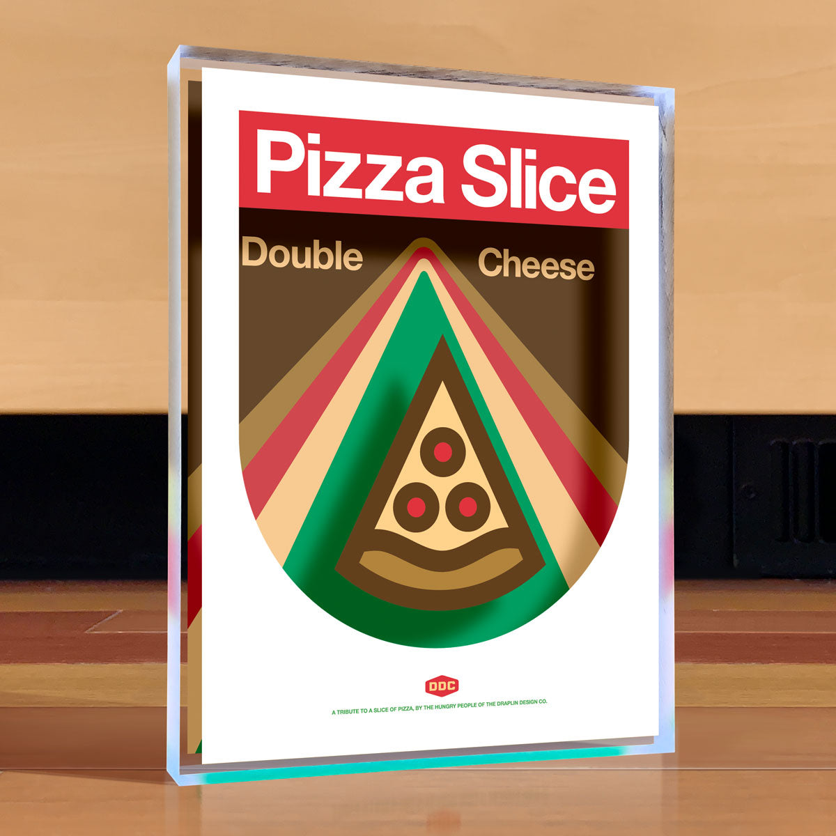 DDC Pizza Slice Desktop Art