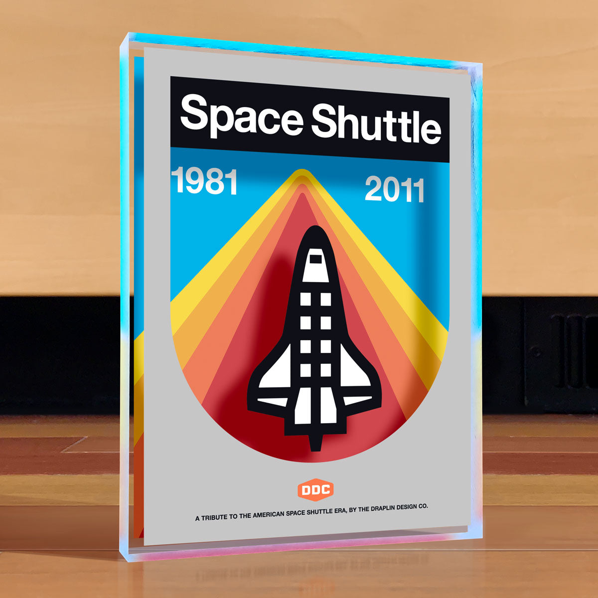 DDC Space Shuttle Desktop Art