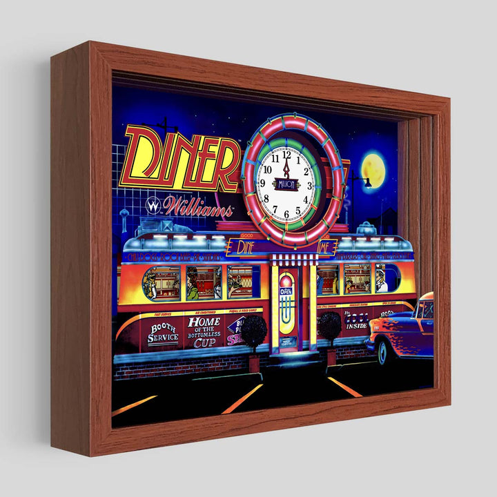 Diner Shadowbox Art