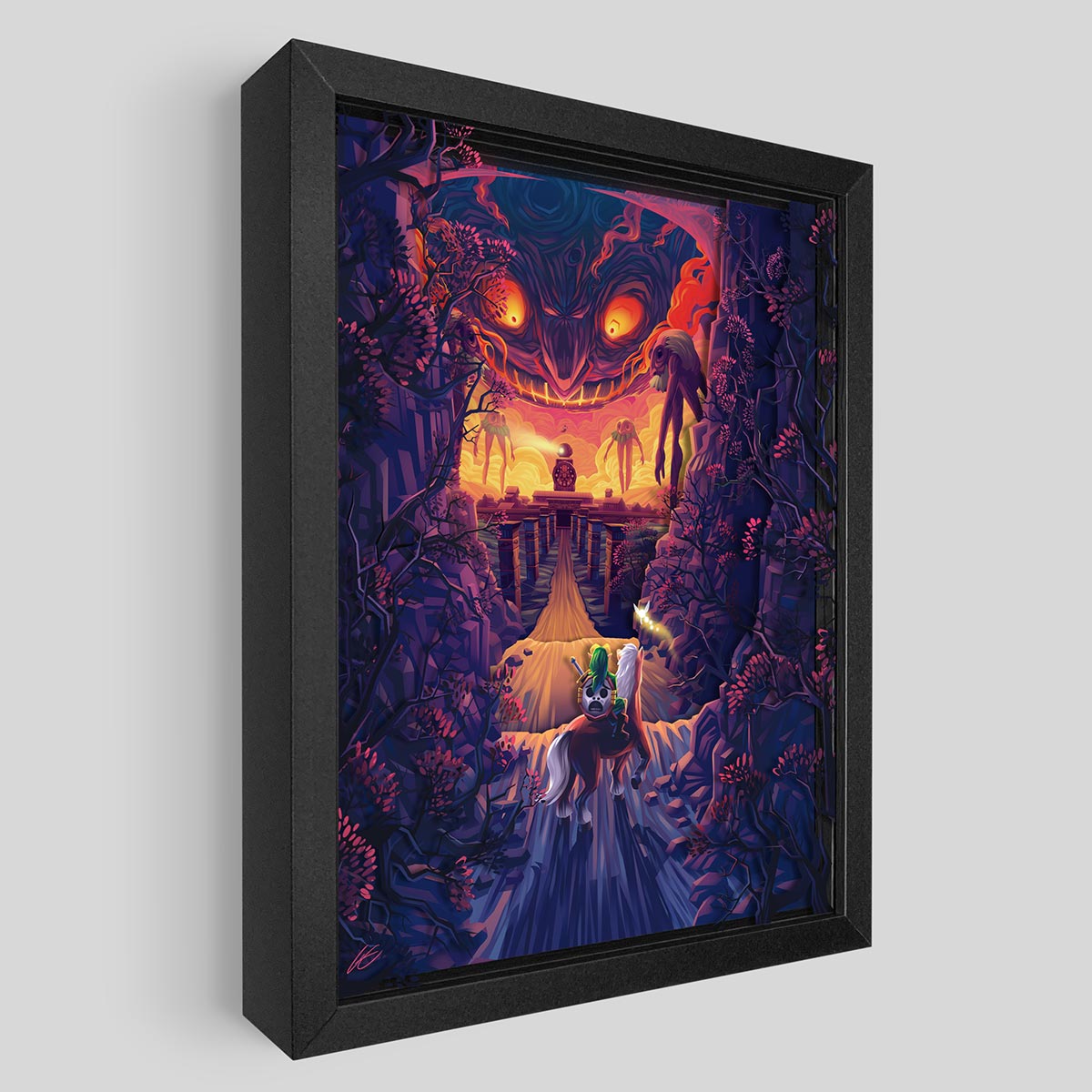 The End of Time Shadowbox Art
