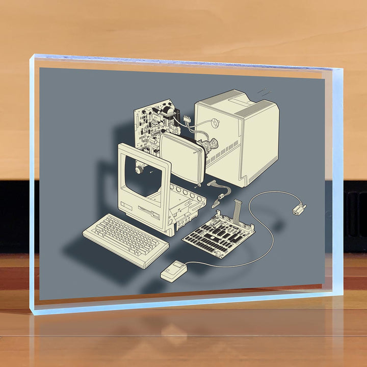 Exploded 128 Desktop Art