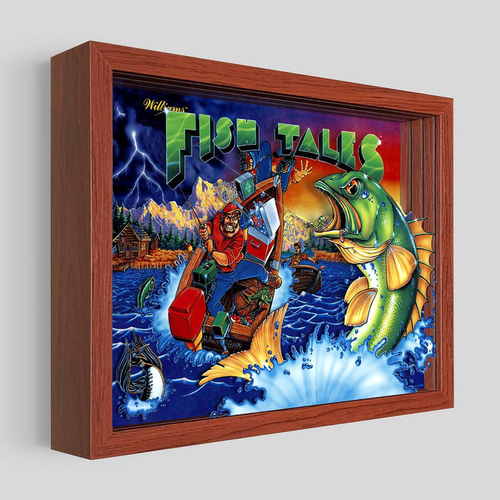 Fish Tales Shadowbox Art