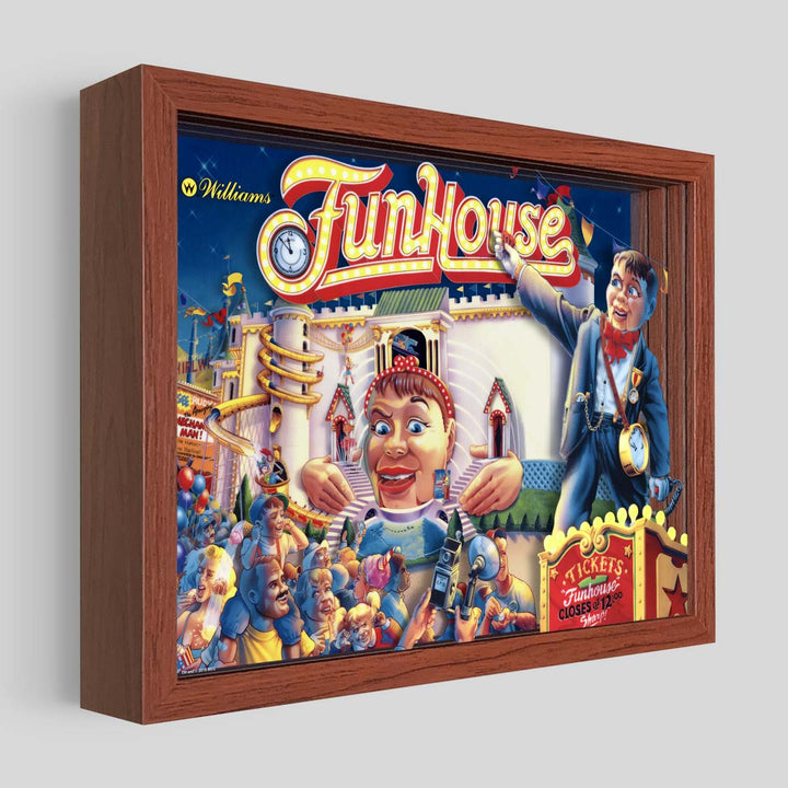 Funhouse Shadowbox Art