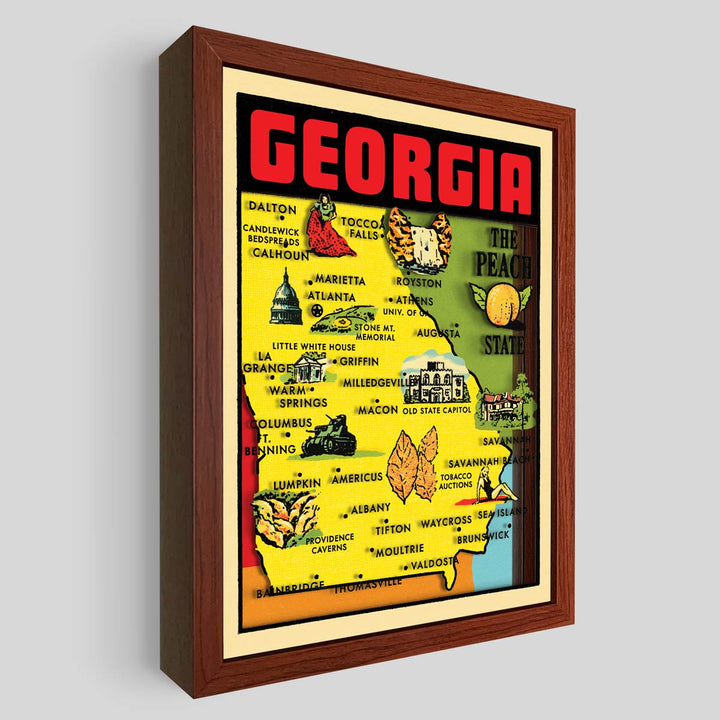 Georgia Shadowbox Art