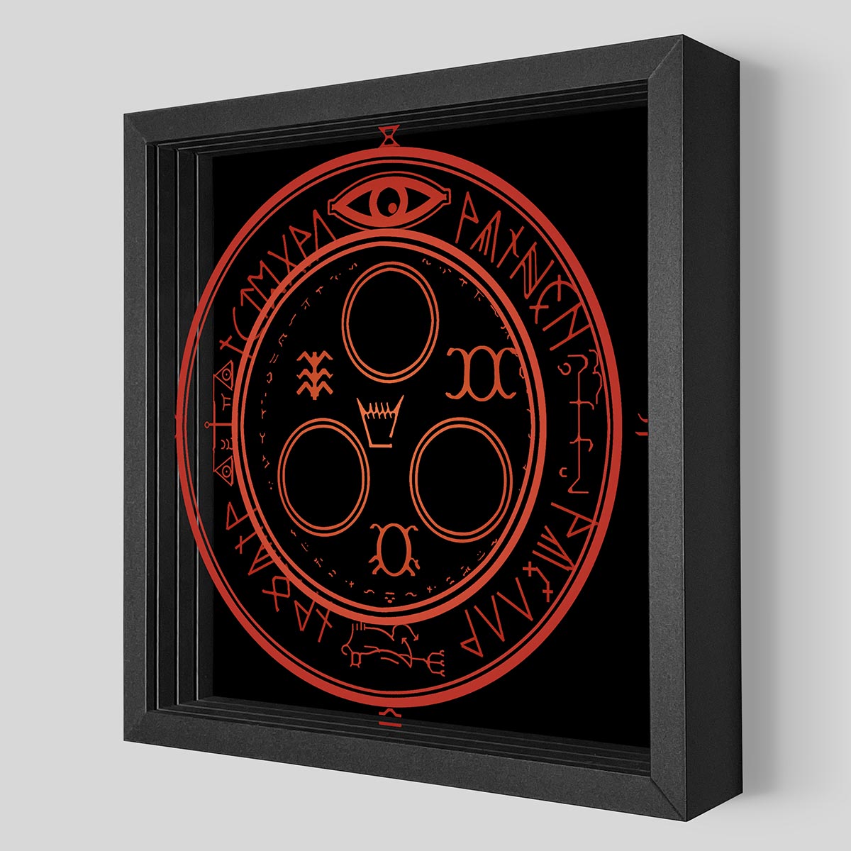 Halo of the Sun Shadowbox Art