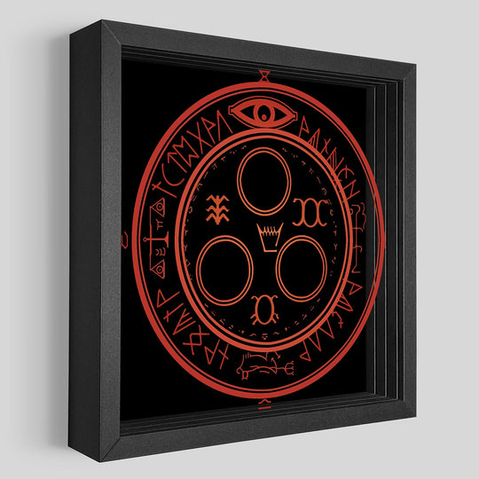 Halo of the Sun Shadowbox Art