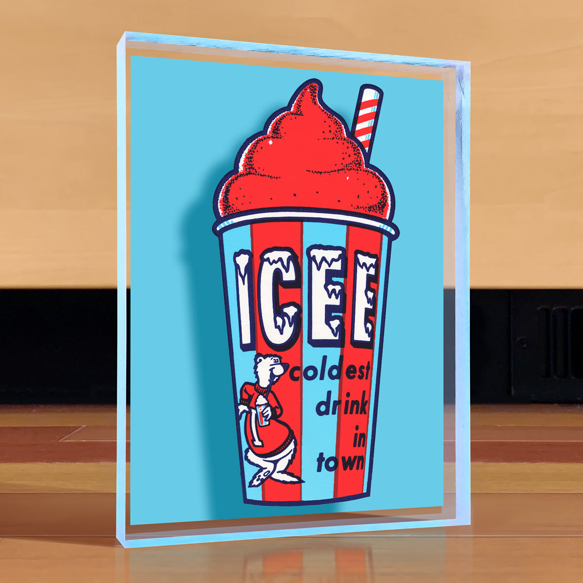 ICEE Cup Desktop Art