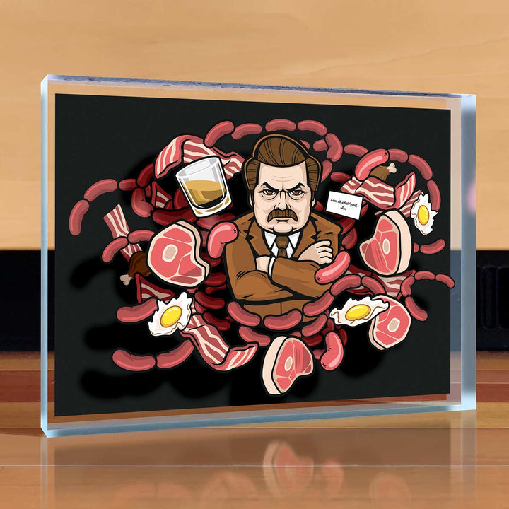 Meat Tornado Desktop Art