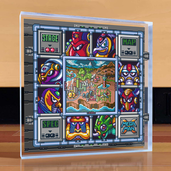 Mega Man X Bosses Desktop Art