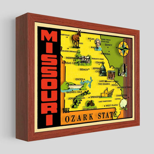 Missouri Shadowbox Art