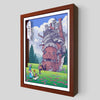 Picnic in the Meadow Shadowbox Art