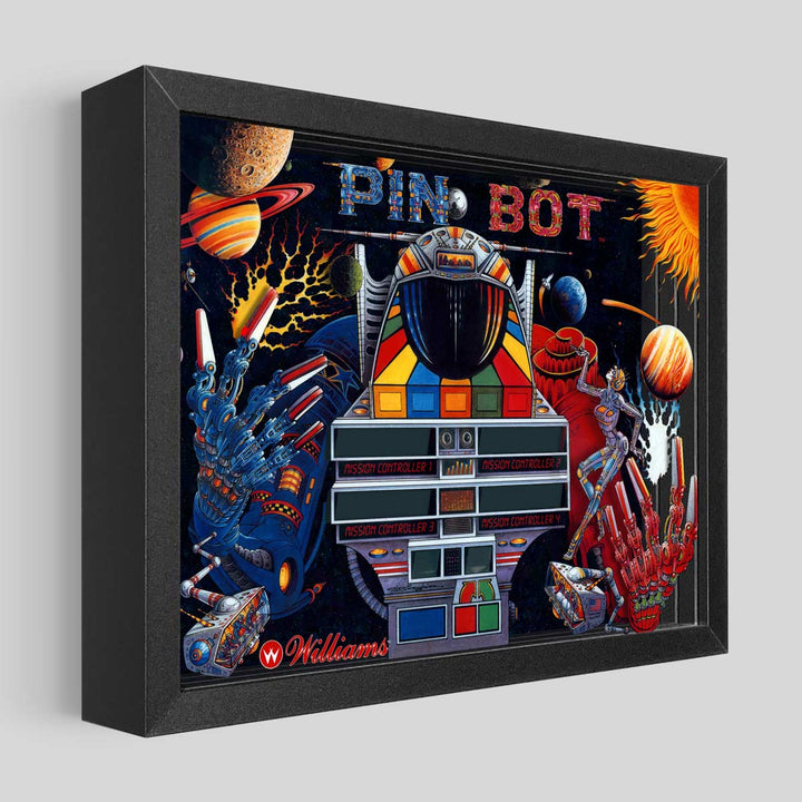 PIN·BOT Shadowbox Art
