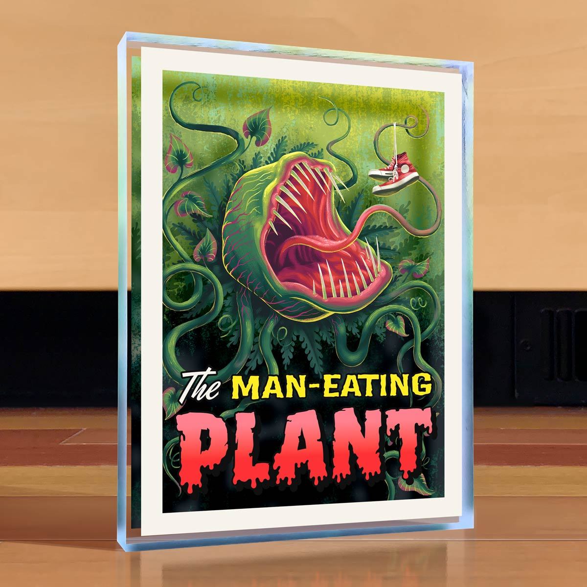 Man Eating Plant Desktop Art