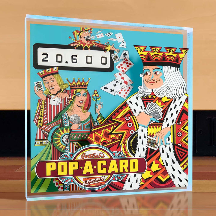 Pop-a-Card Pinball Desktop Art