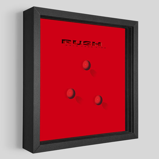 Rush Hold Your Fire Shadowbox Art