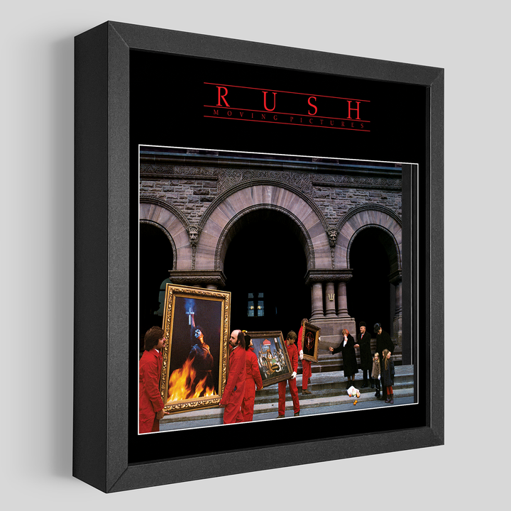 Rush Moving Pictures Shadowbox Art