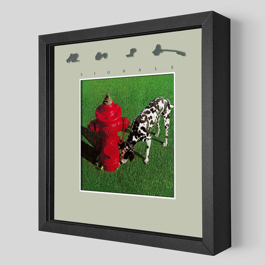 Rush Signals Shadowbox Art