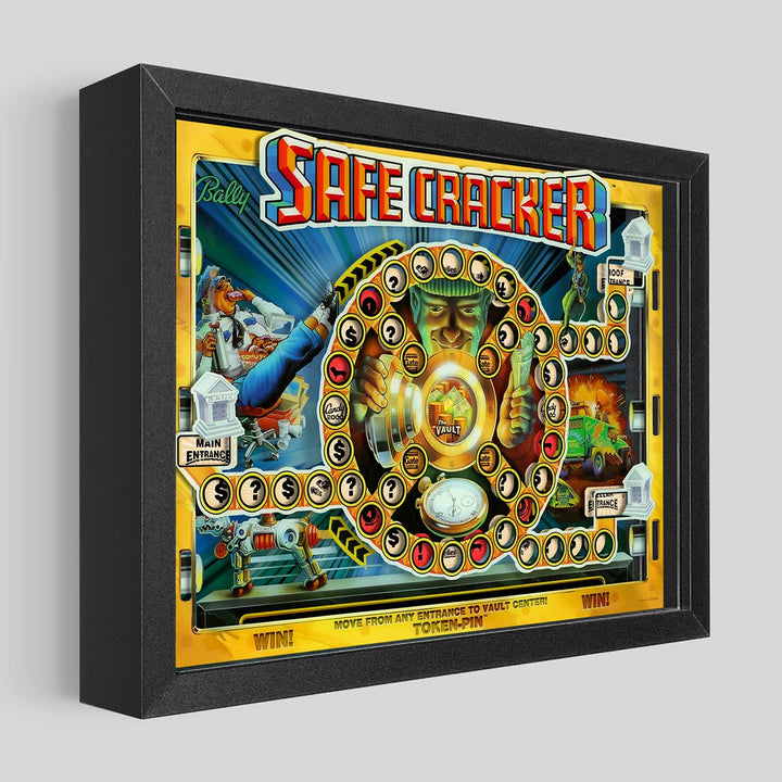 Safe Cracker Shadowbox Art